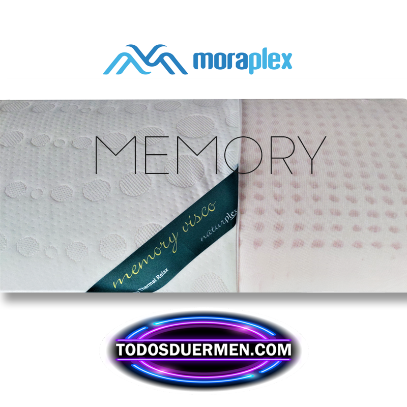 Almohada Viscoelástica Perforada Memory Moraplex TodosDuermen.com 